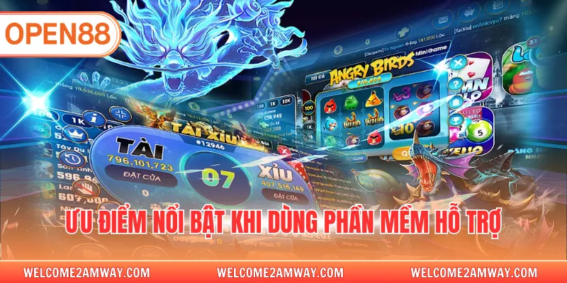 Ưu điểm nổi bật khi dùng phần mềm hỗ trợ